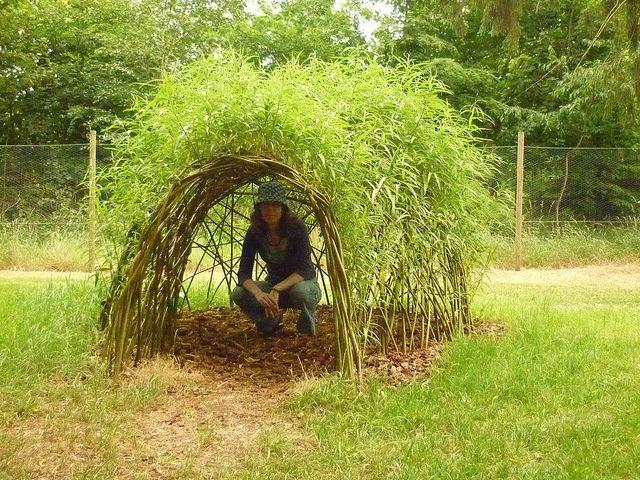 Hoe maak ik een wilgenhut